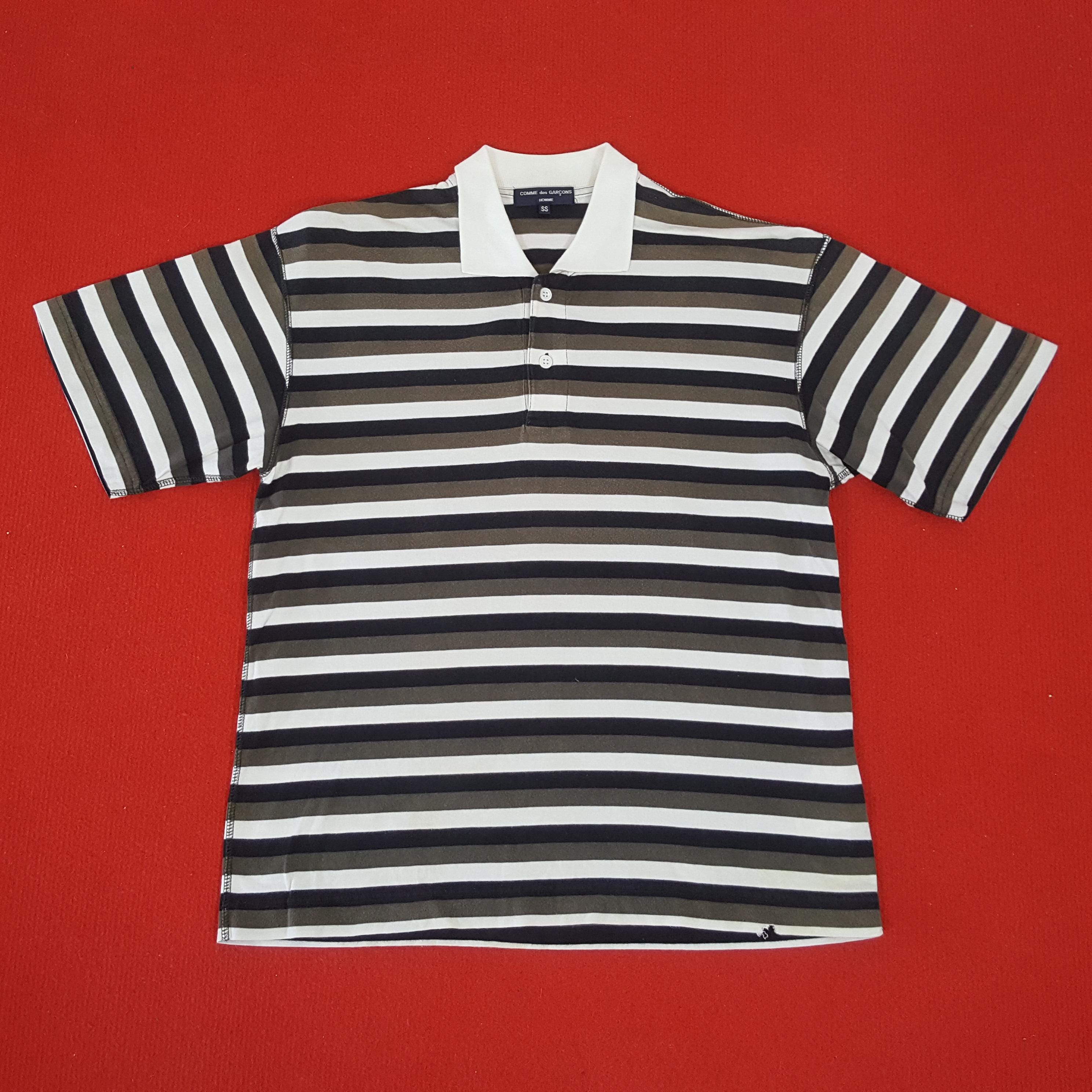Comme Des Garcons Striped Shirt - Etsy