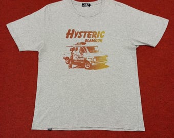 Vintage Hysteric Glamour Disco Punk Japanese Brand Tshirt - Etsy
