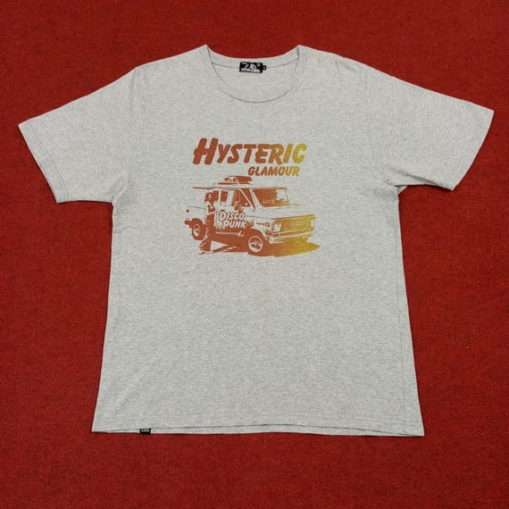 Vintage Hysteric Glamour Disco Punk Japanese Brand Tshirt - Etsy