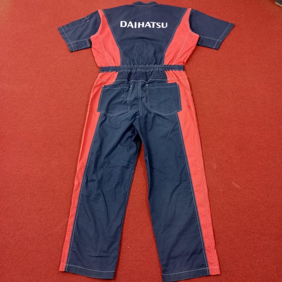Vintage Daihatsu Racing Motorsports Coverall Jacket