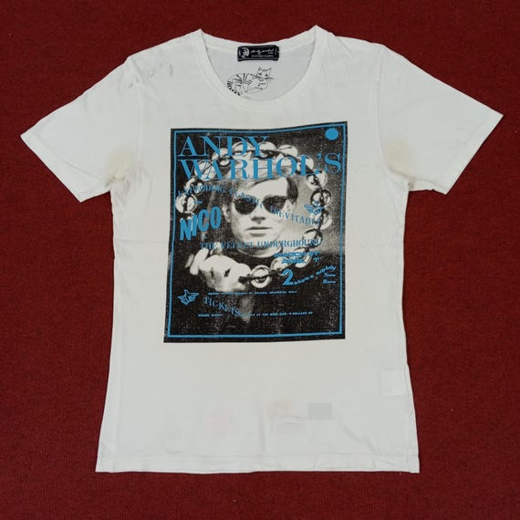 Vintage Andy Warhol X Hysteric Glamour Japanese Brand Tshirt