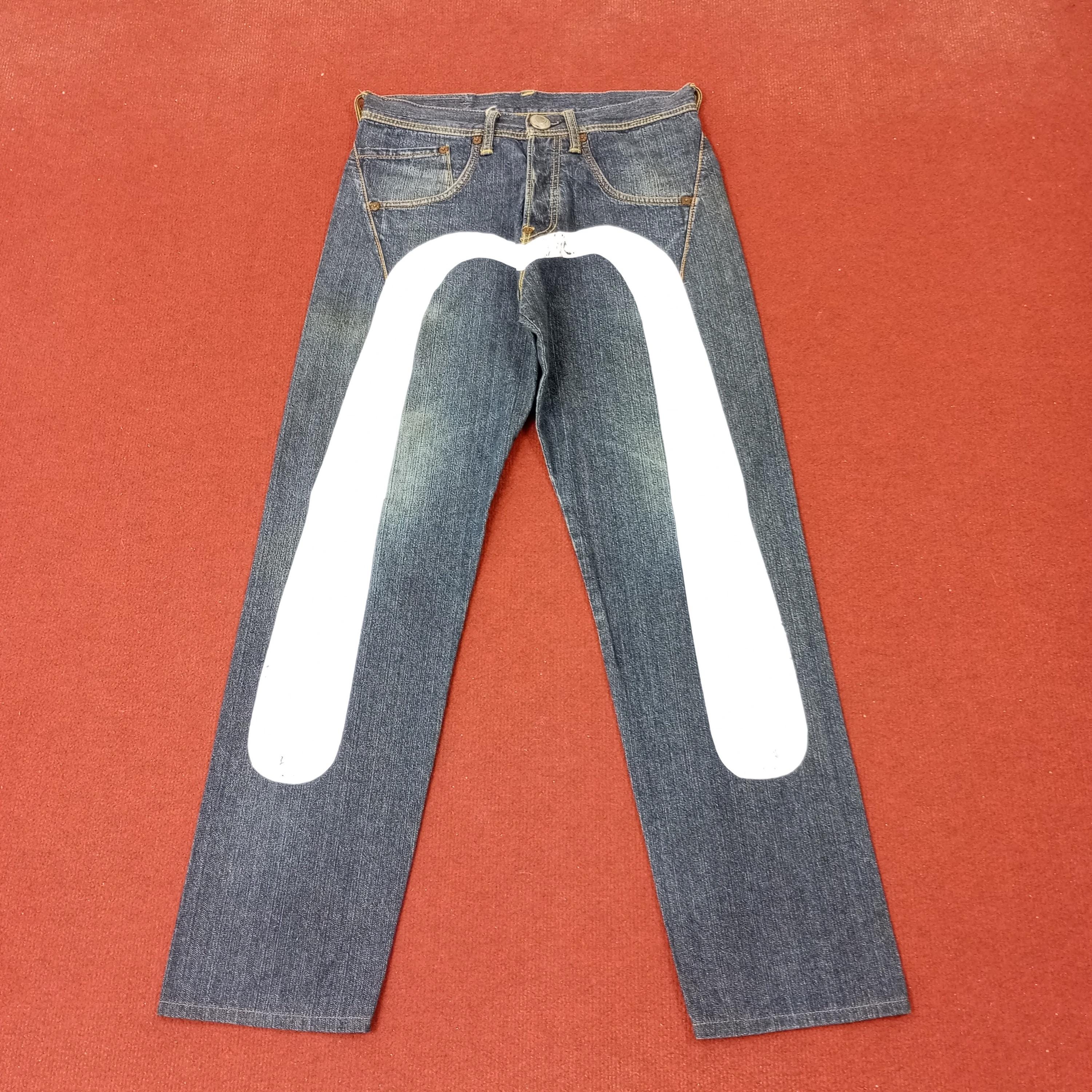 Vintage Evisu Paris France Streetwear Custom Daicock Jeans - Etsy