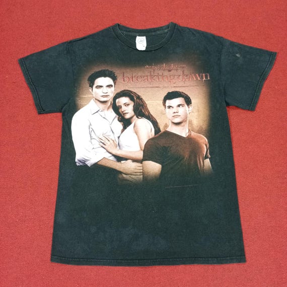 Vintage Twilight Saga Breaking Dawn Movie Tshirt Edward Jacob - Etsy