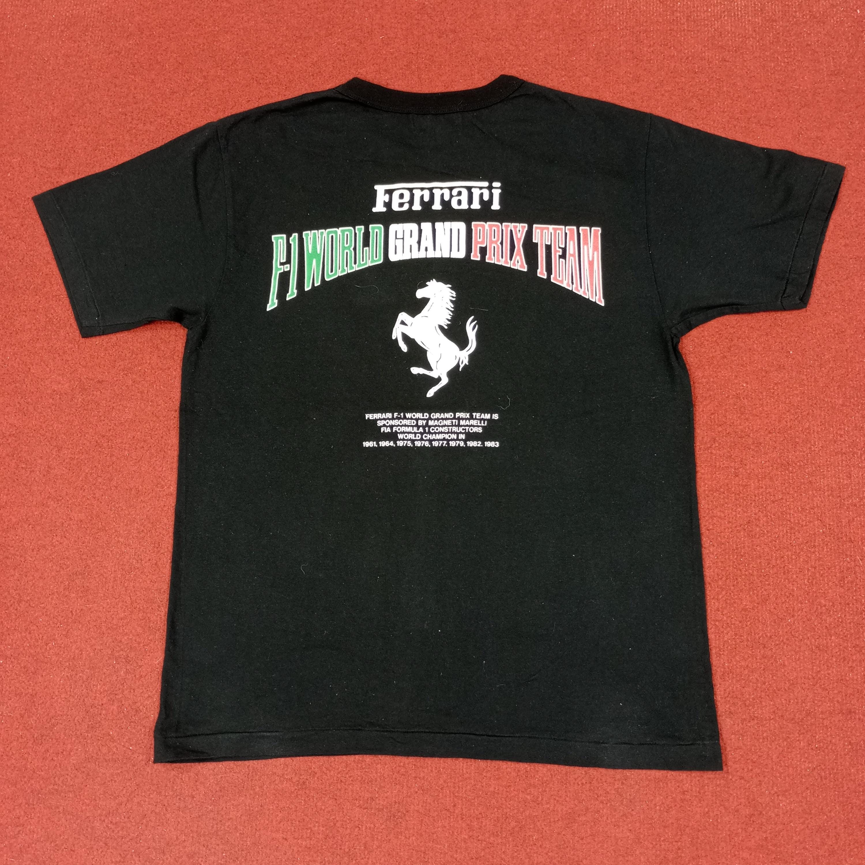 Vintage Ferrari F1 World Grand Prix Team Tshirt - Etsy