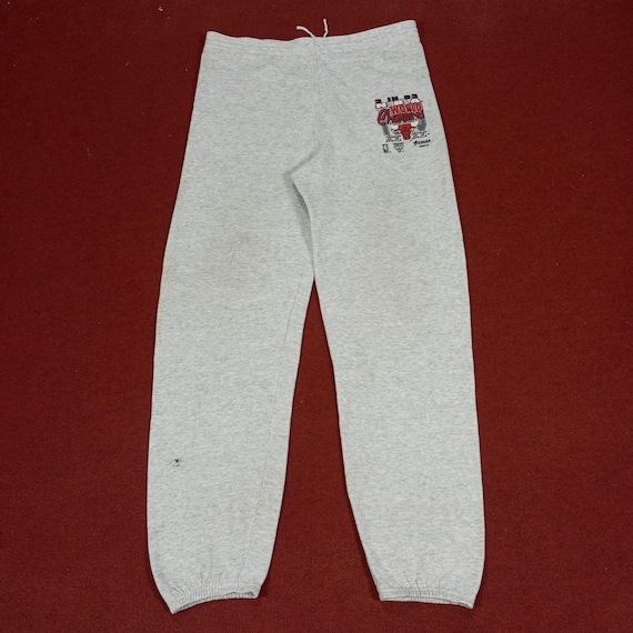 Pantaloni della tuta vintage della squadra di basket NBA Chicago - Main Image