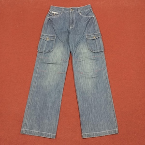 Vintage Karl Kani Cargo Style Streetwear Jeans