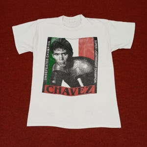 Vintage Chavez Boxing Phototees Style Tshirt