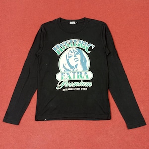 Hysteric Glamour Japanese Brand Long Sleeve Tshirt