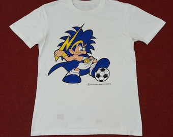 90s GAMBA OSAKA Tシャツ 古着 Vintage 90's PANASONIC GAMBA Osaka Japanese Soccer Club T