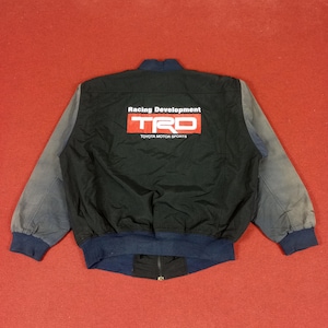 Vintage TRD Toyota Motorsports Racing Workwear Custom Art Jacket