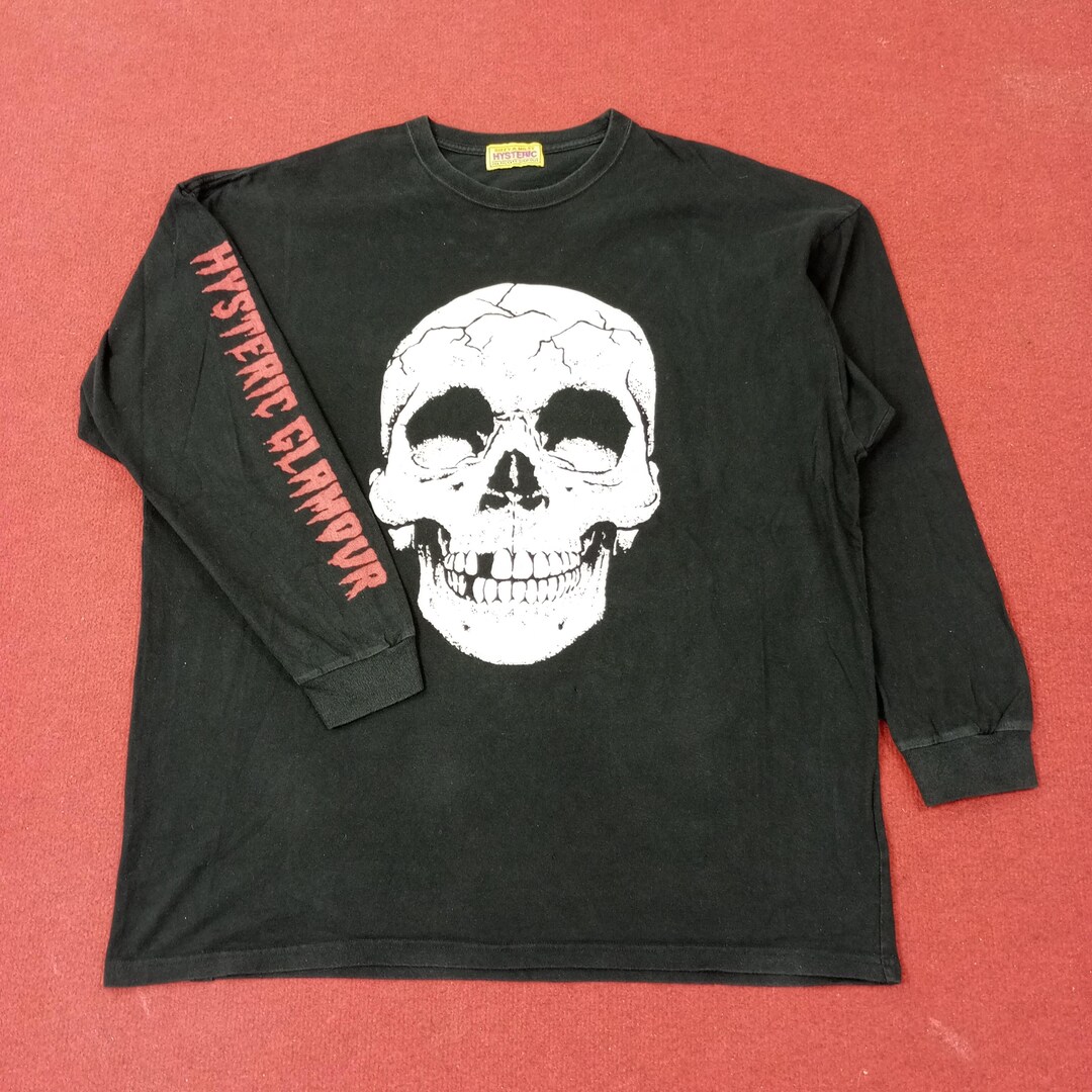 Vintage Hysteric Glamour Skull Rock Punk Tshirt - Etsy Israel
