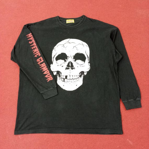 Vintage Hysteric Glamour Skull Rock Punk Tshirt - Etsy Israel