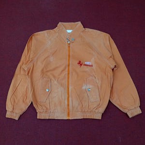 Vintage Ferrari Magneti Marelli Motorsports Style Jacket