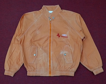 Vintage Ferrari Magneti Marelli Motorsports Style Jacket