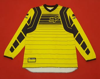 VINTAGE Fox Racing Team Yamaha RS Motocross Jersey XL - Etsy