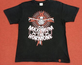 ヴィンテージ マキシマム ザ ホルモン 日本のバンド Tシャツ - Etsy 日本