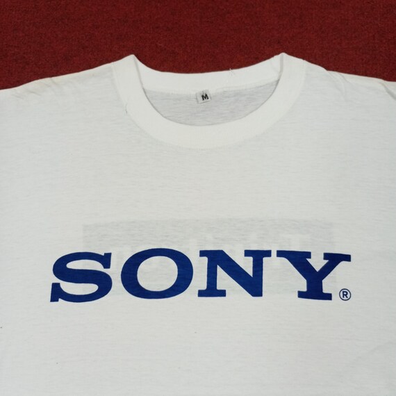 ヴィンテージ ソニー トリニトロン プロモーション スタイル Tシャツ
