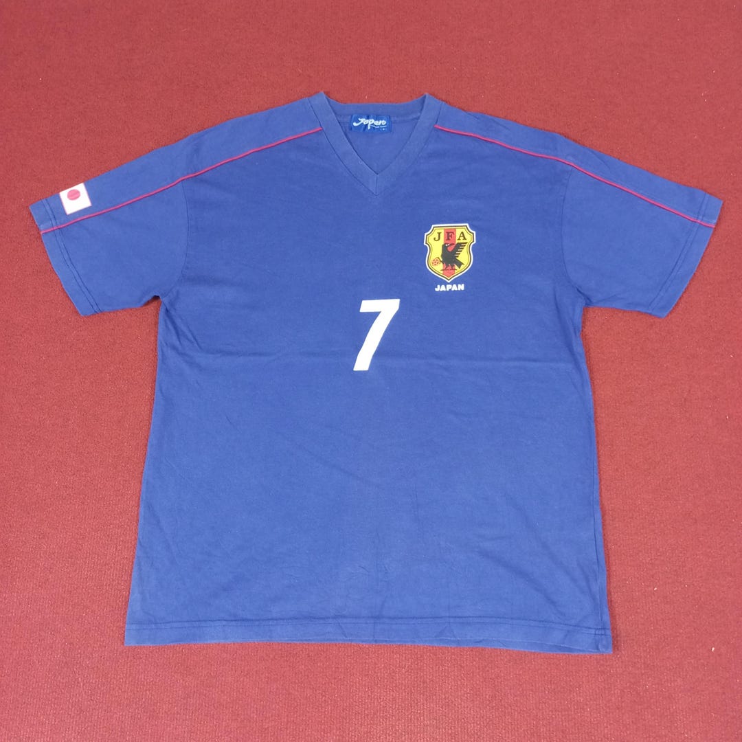 Vintage Japan Football Soccer Team Nakata 7 Tshirt - Etsy