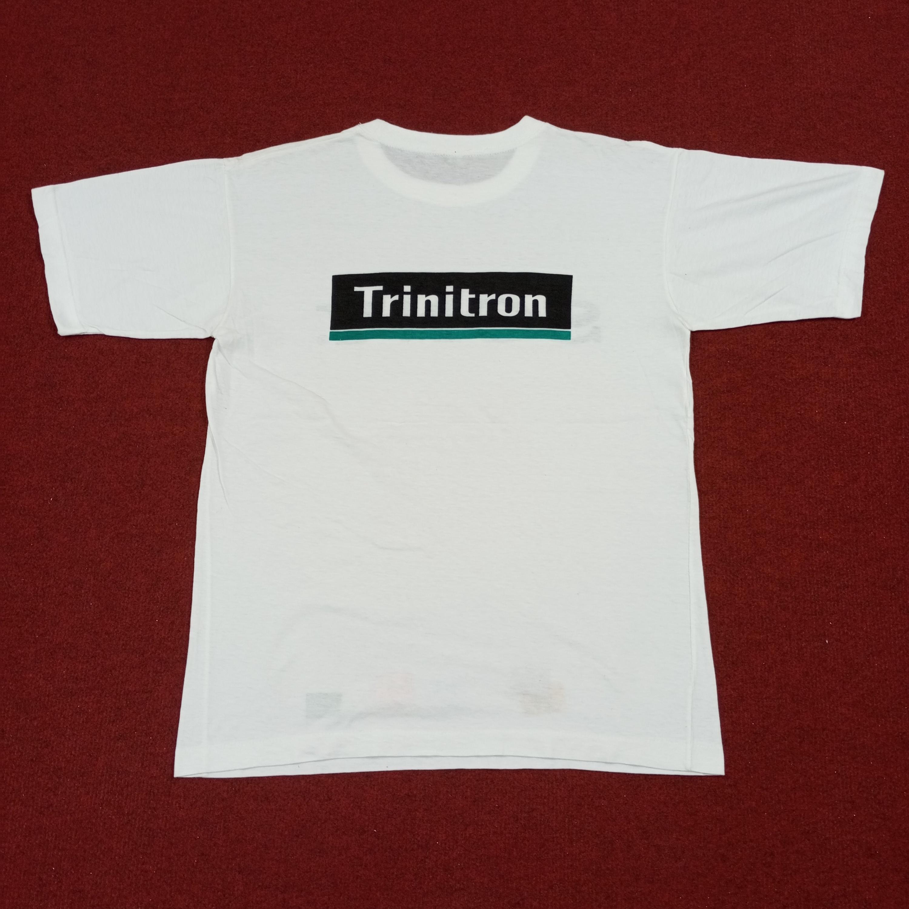 ヴィンテージ ソニー トリニトロン プロモーション スタイル Tシャツ