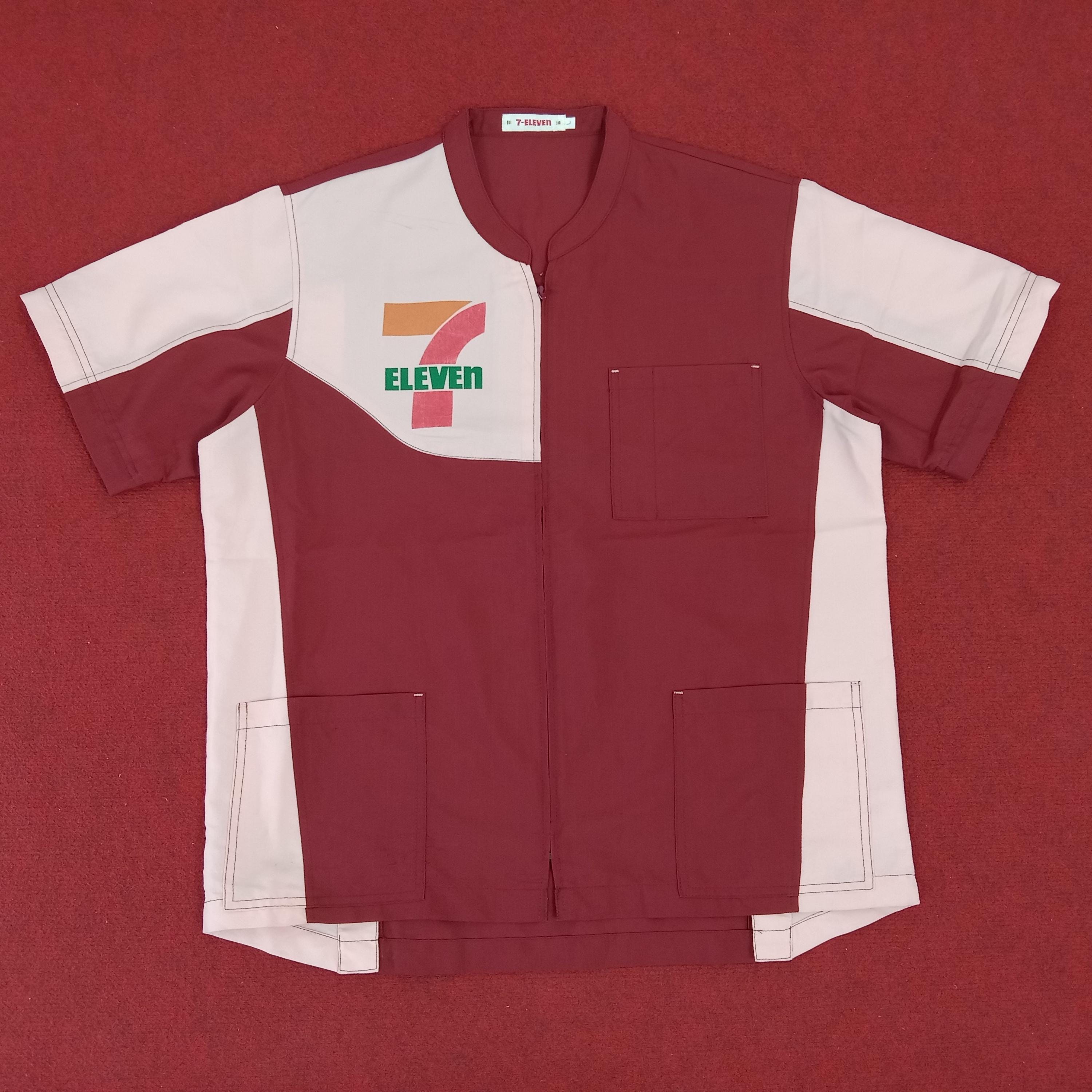 7 Eleven Japanese Workers Working Uniform Shirt Jacket - Etsy