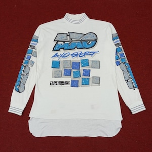 Vintage Axo Sport Earthquake Extrem Sport Motocross Tshirt