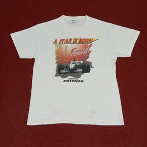 Vintage Bridgestone Potenza F1 Formula One Racing Tshirt