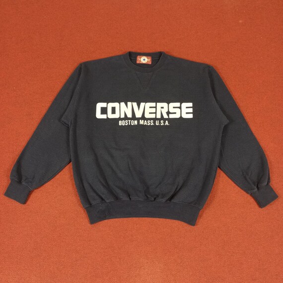 Vintage Converse Streetwear Style Spellout Design Sweatshirt - Etsy