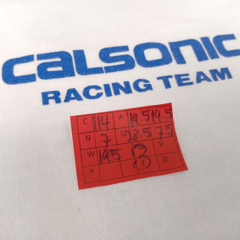 Calsonic Racing Team Motorsports Back Print Vintage Tshirt - Etsy