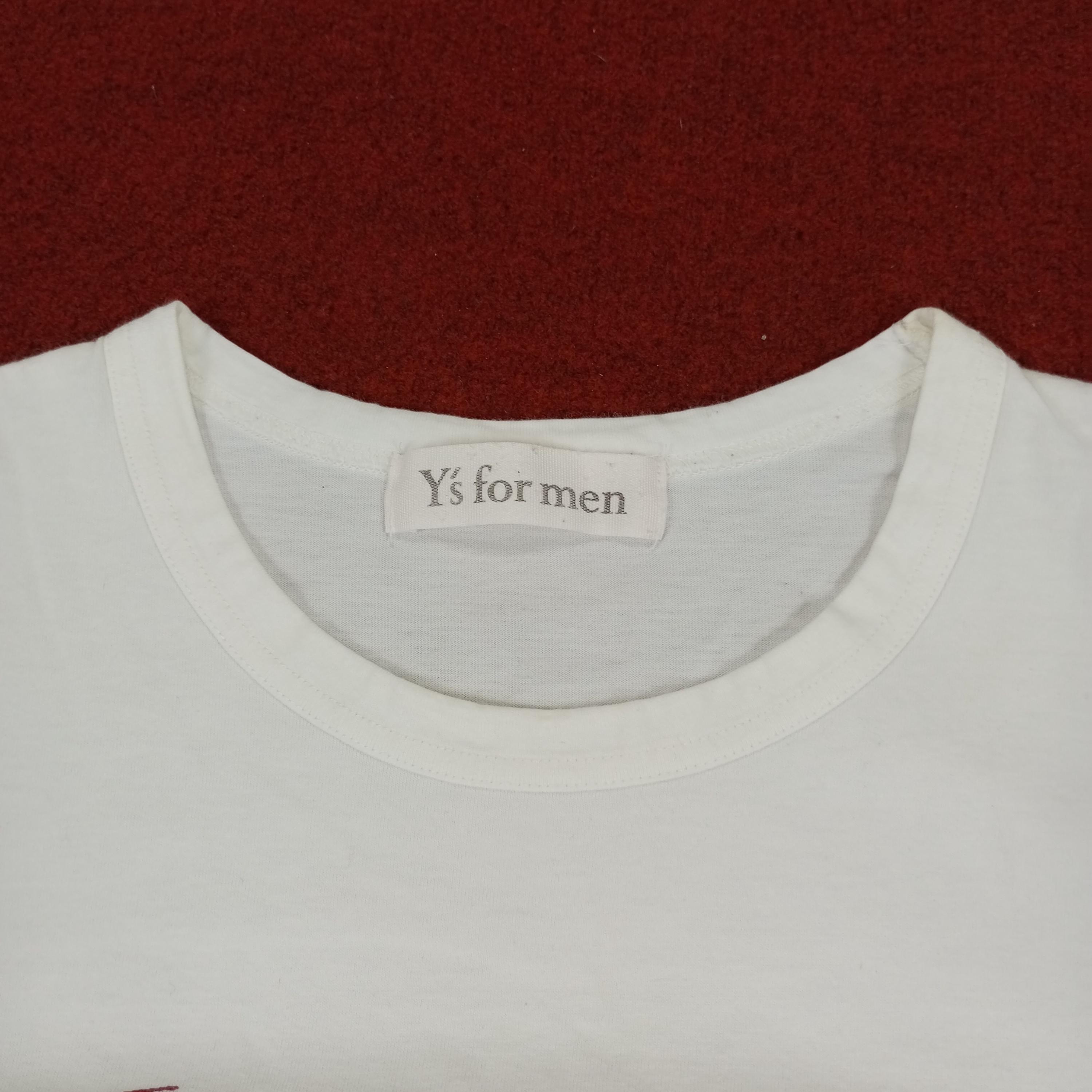 Vintage Y's for Men Yohji Yamamoto Japanese Designer Brand Tshirt
