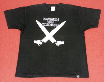 Rare!! Maximum the Hormone Heavy Metal Band Japan Promo Music Tour