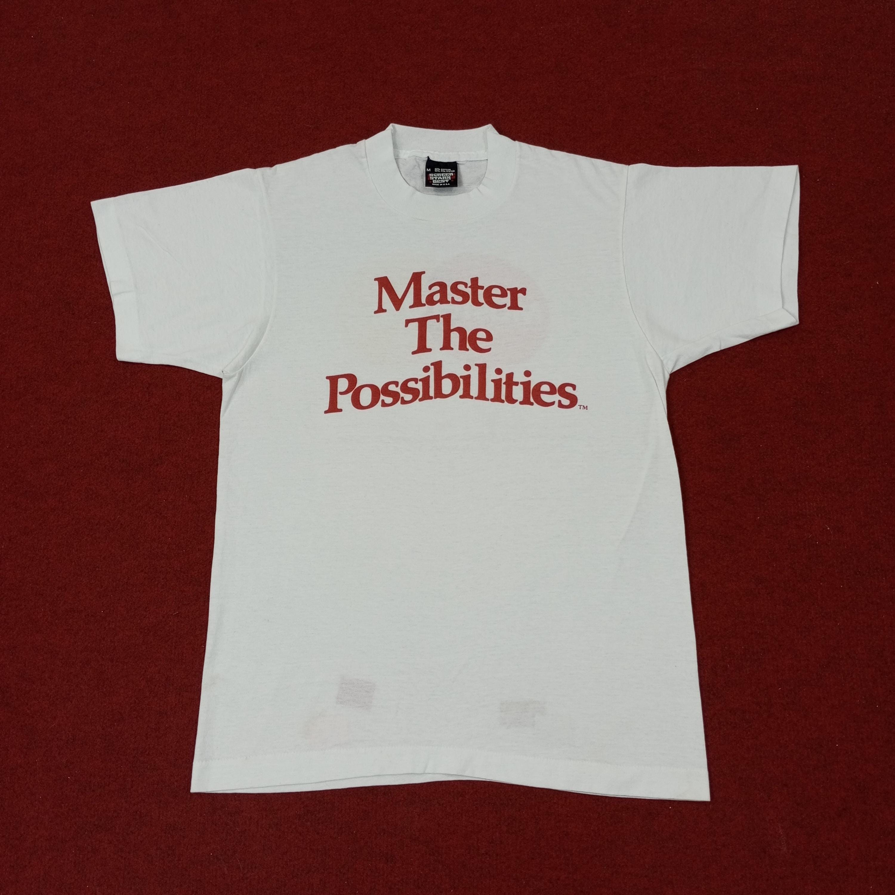 Vintage Mastercard Promo Style Tshirt - Etsy