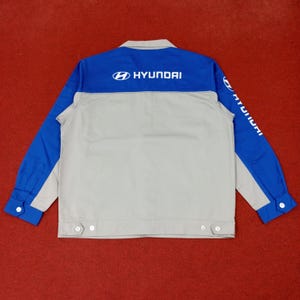 Vintage Hyundai Motorsports Brand Workwear Jacket