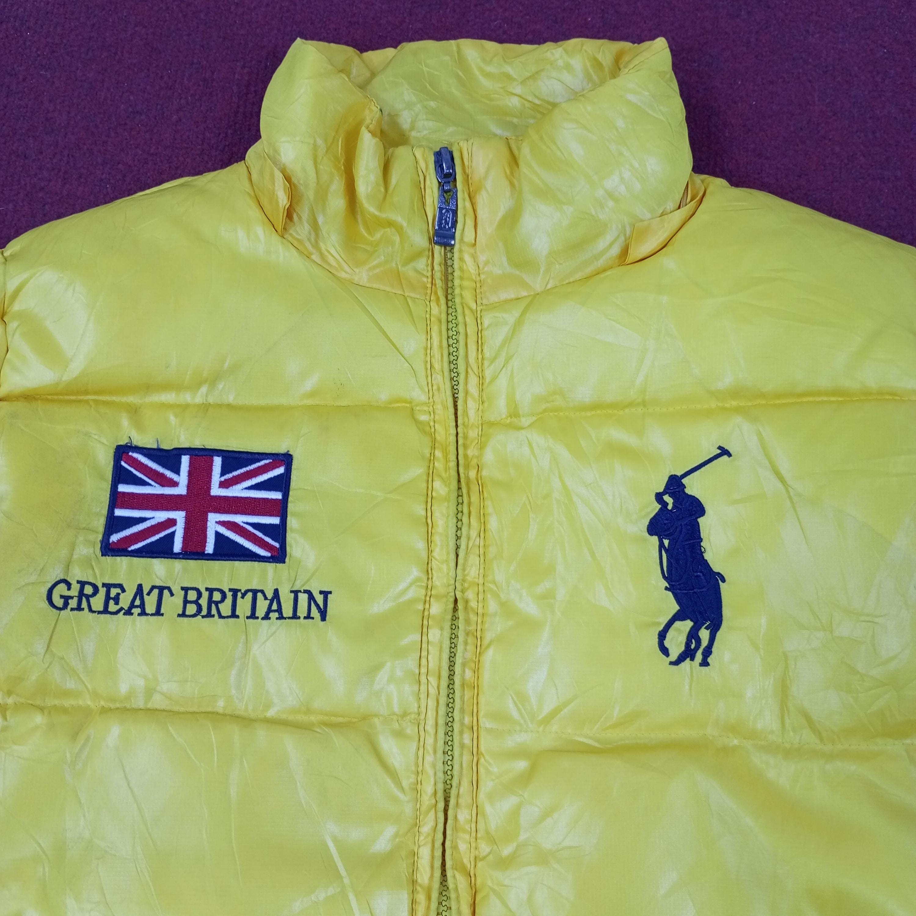 Vintage Polo by Ralph Lauren Great Britain Design Puffer Jacket - Etsy