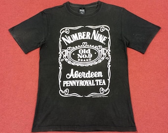 Vintage Number Nine Japanese Brand Fashion Designer Brand Tshirt