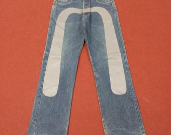 Vintage Evisu X Doraemon Rare Custom Daicock Jeans - Etsy