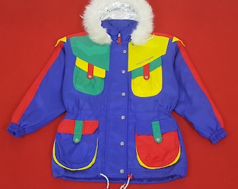 Courreges Fashion Brand Snow Ski Vintage Jacket