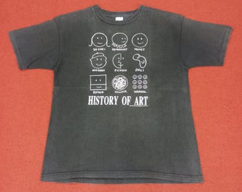 Vintage History of Art Tshirt - Etsy