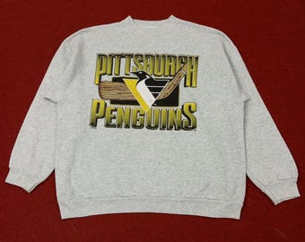 Sudadera vintage del equipo de hockey sobre hielo de la NHL Pittsburgh Penguins