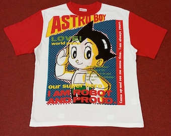Vintage Astro Boy Japanese Anime Tezuka Production Tshirt