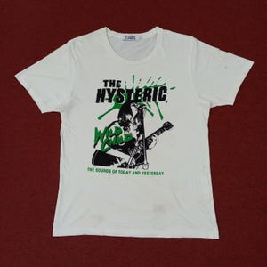 Vintage Hysteric Glamour Japanese Brand Streetwear Tshirt
