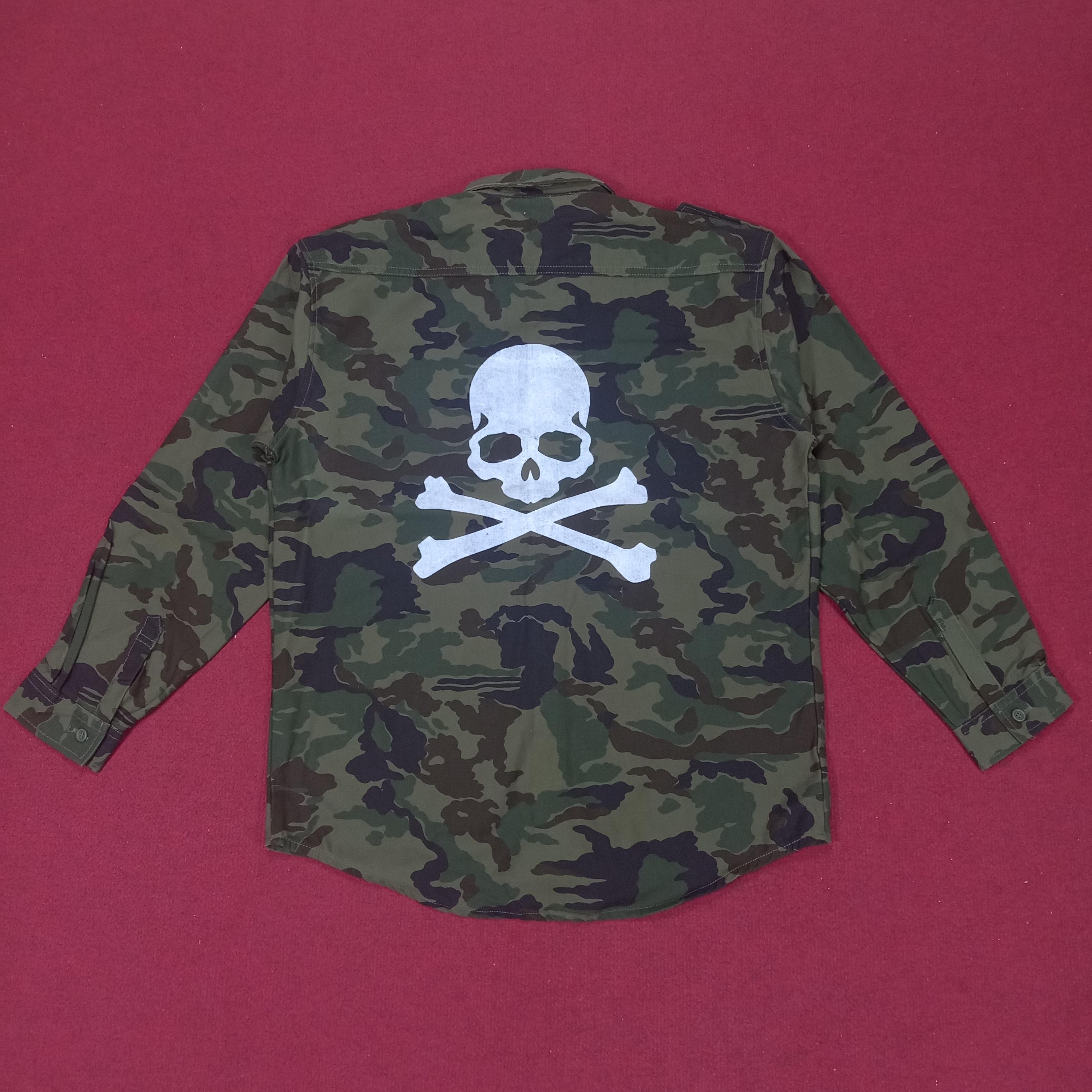 Evenriver Camo Style Custom Skulls Art Design Shirt Jacket - Etsy