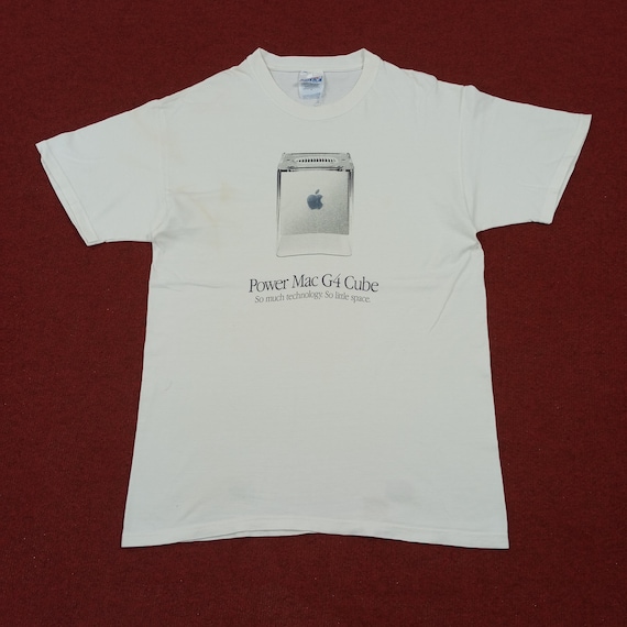 Vintage Apple Power Mac G4 Cube Promo Style Tshirt - Etsy
