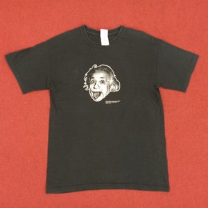 Vintage Albert Einstein Streetwear Style Tshirt