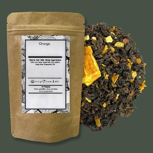 Sinaasappel Oolong Thee uit China | Darmthee en stimulerend middel | Bevat cafeïne | Fruitig | Met gratis theezeefje en proefmonster