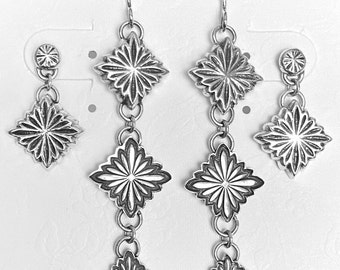 Decorative Burst Earrings