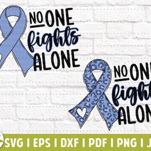 Periwinkle Cancer Ribbon PNG | Stomach Cancer SVG | Esophageal Cancer | Cancer Awareness | Fights Alone SVG | Leopard Ribbon