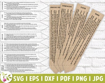 Scripture Spiritual Warfare Property Stakes I Christian Warfare SVG I Biblical Protection SVG I Full Armor of God I Decree and Declare PNG