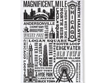 Chicago Tea Towel