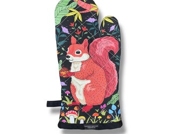 Woodland Creatures Kollektion: Eichhörnchen Ofenhandschuh