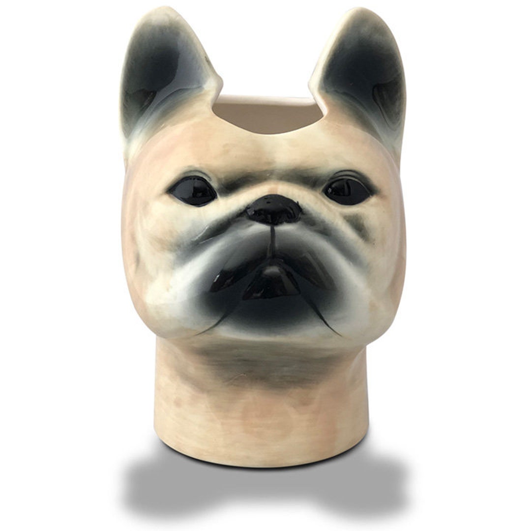 Long Neck Vase: Frenchie French Bulldog Vase - Etsy